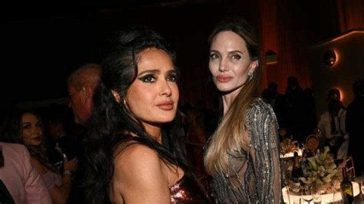 Angelina Jolie Helps Friend Salma Hayek Celebrate Her Milestone 55th Birthday With An Epic Cake Smash