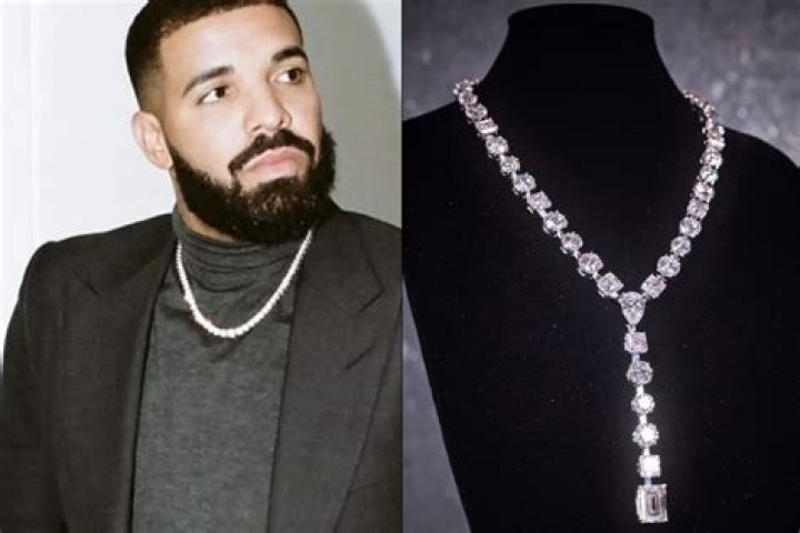 Drake Reveals Diamond Necklace Made From 42 Engagement Rings – Hollywood Life