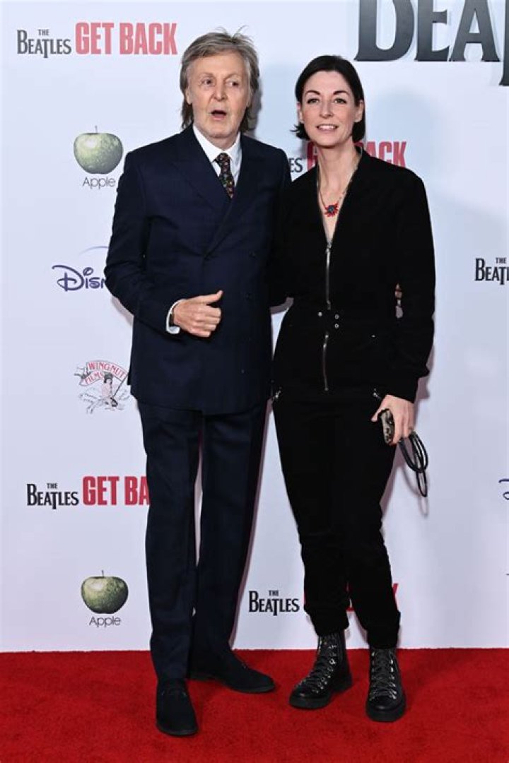 Paul McCartney, 79, & Daughter Mary, 52, Pose For Rare Photos At ‘Beatles: Get Back’ Premiere