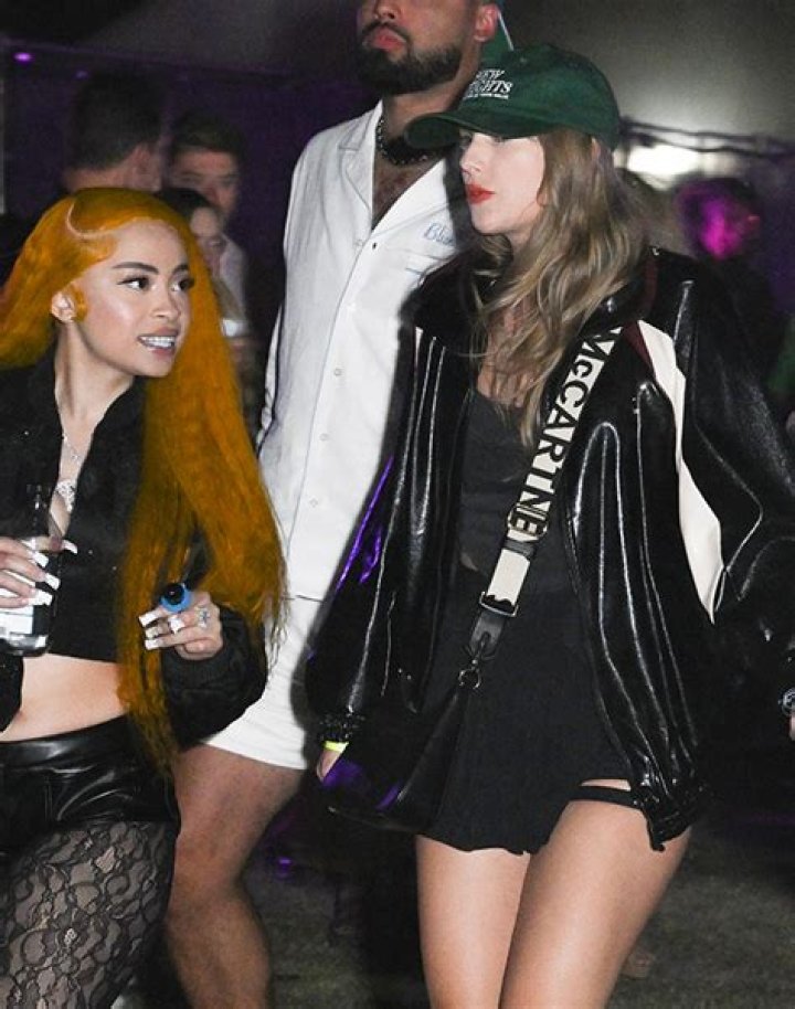 Taylor Swift Sings Along to ‘Karma’ During Ice Spice’s Set at Coachella With Travis Kelce: Watch